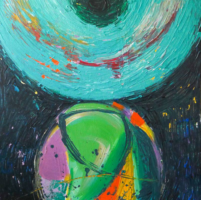 #abstract structure 1 40na40cm_wynik